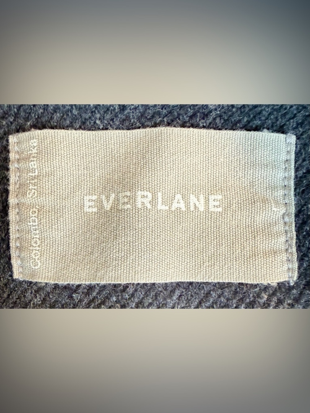 Everlane Heavy Cotton Overshirt Workwear Flannel Gray Mens M - Picture 2 of 7